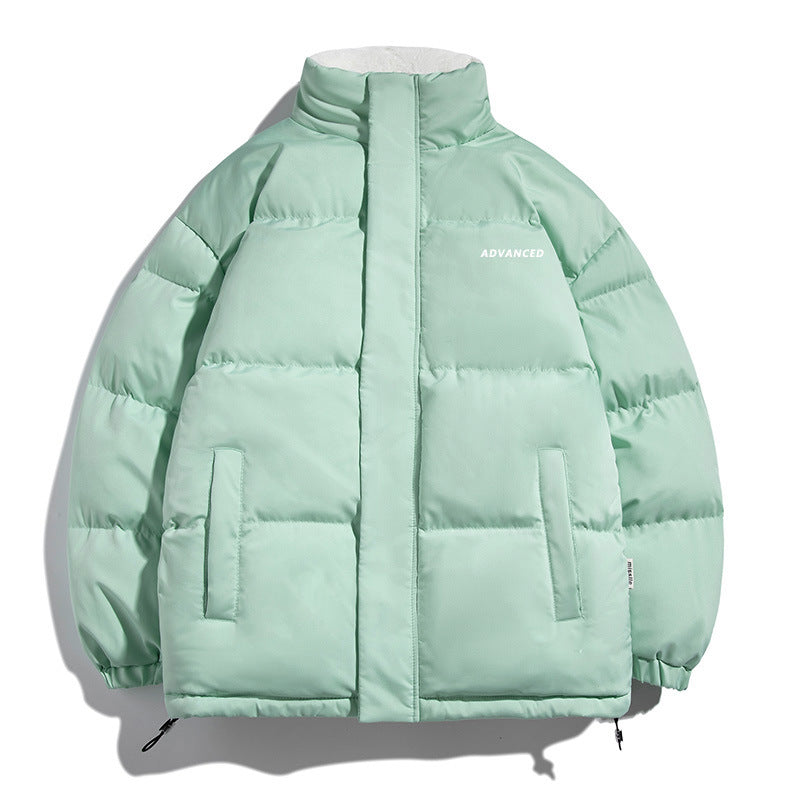 Ladies comfortable quilted jacket with high collar Lune London