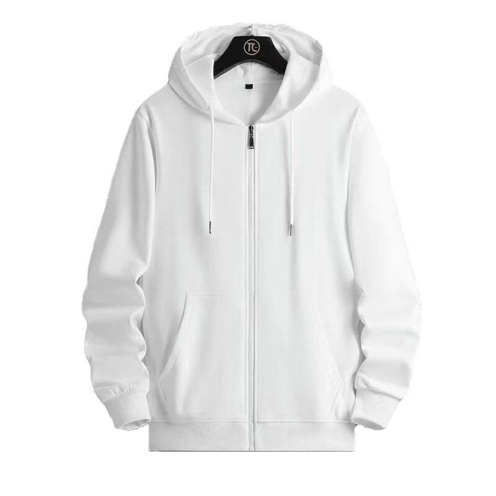 Hooded jacket for women with full zip and soft cotton blend Lune London