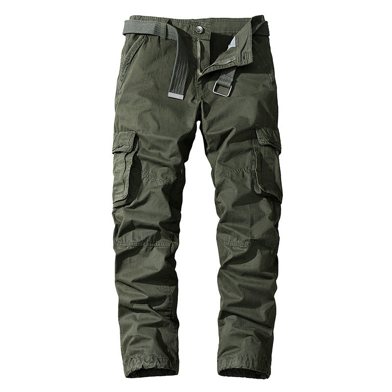 Multifunctional cargo pants for men with elastic waist and practical side pockets Lune London