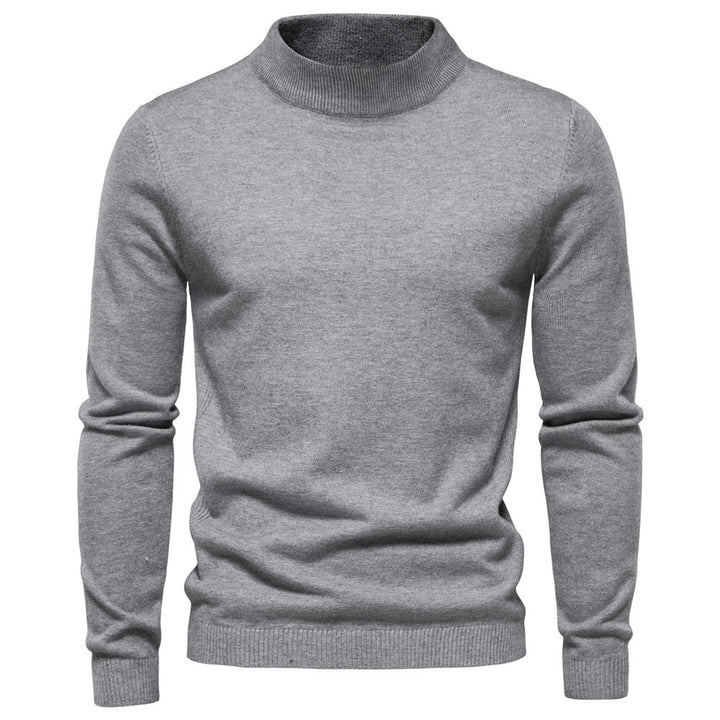 Men's Elegant Rollneck Sweater in High Quality Wool Lune London