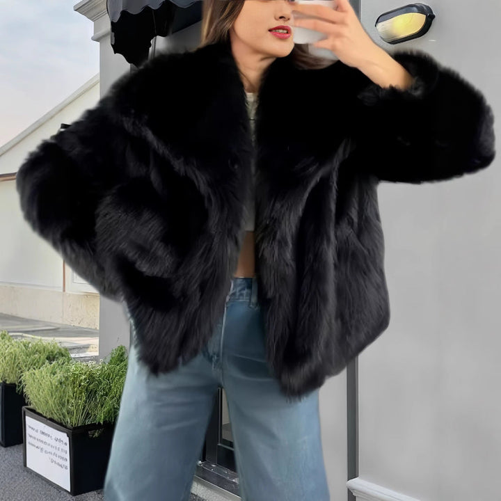Women Cozy Fur Jacket Lune London