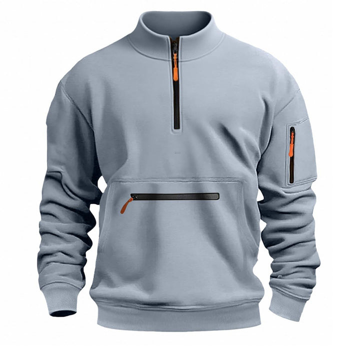 Men's functional sweatshirt with zipper Lune London