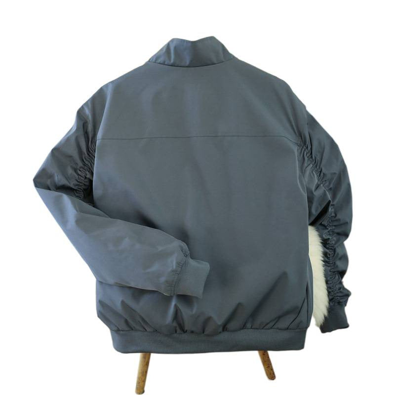 Transitional jacket for men with elastic arm openings and practical pockets Lune London