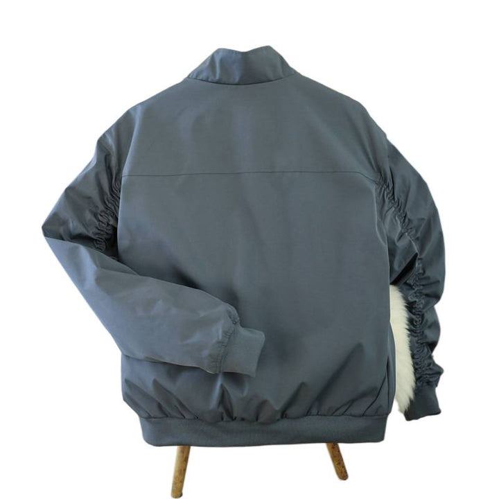 Transitional jacket for men with elastic arm openings and practical pockets Lune London