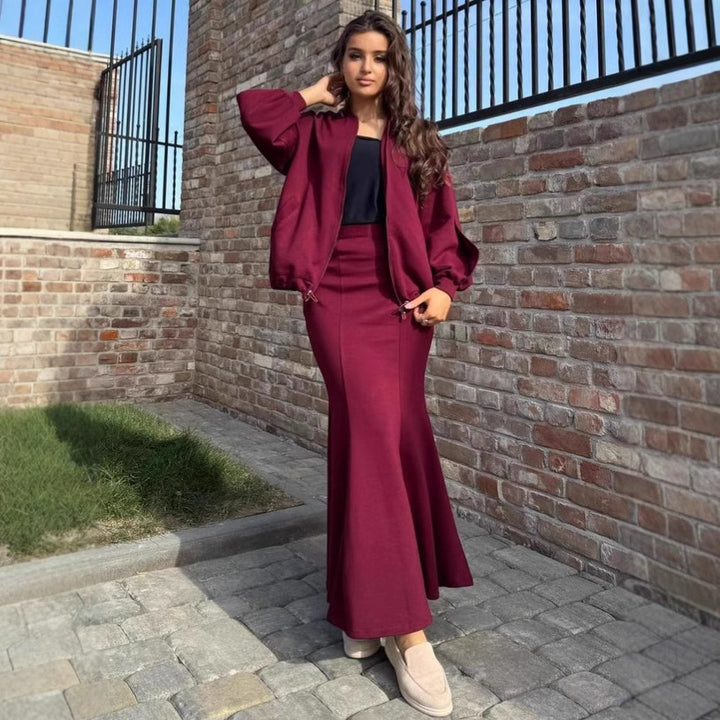 Ladies Elegant and Fitted Maxi Skirts Lune London