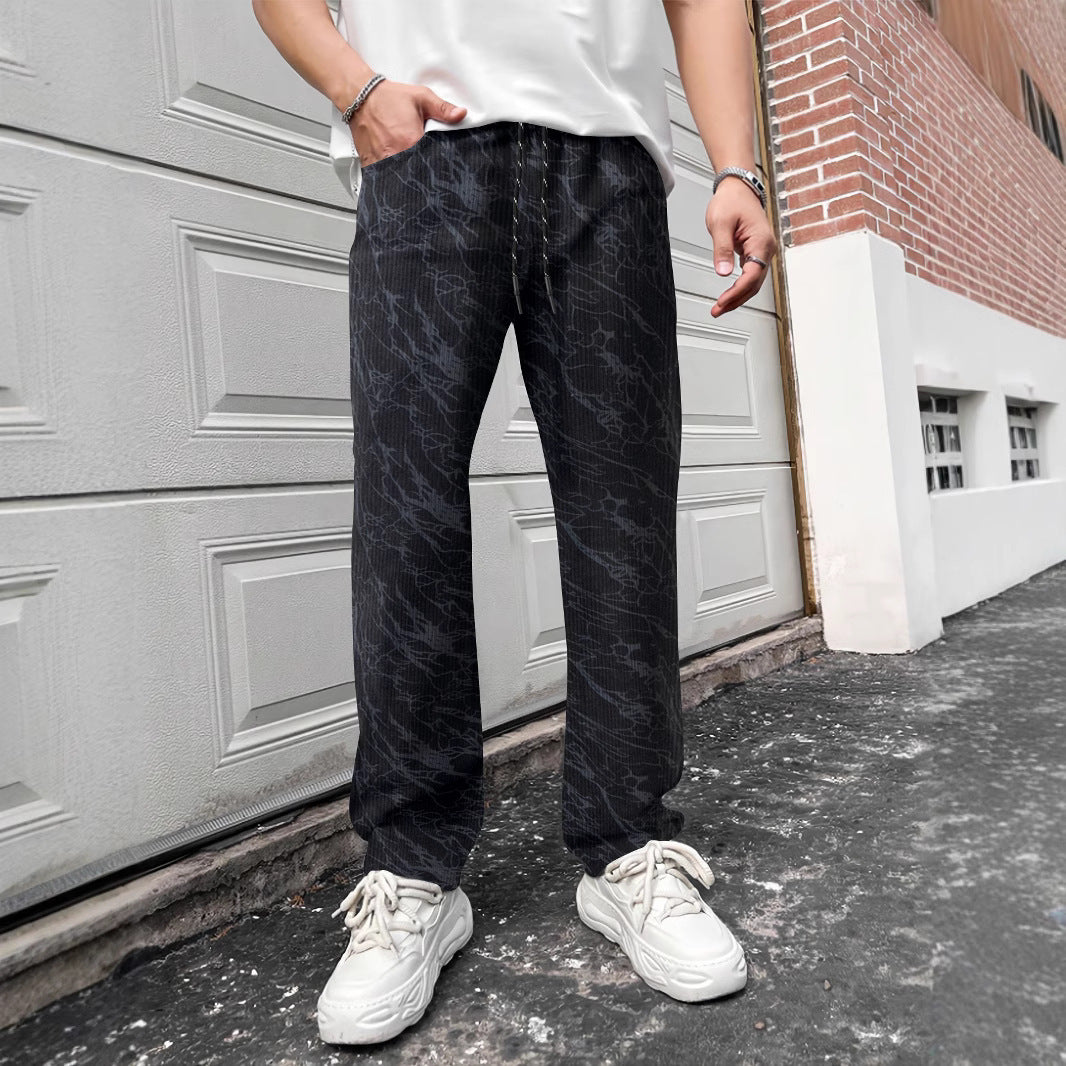 Casual jogging pants for men with trendy pattern Lune London