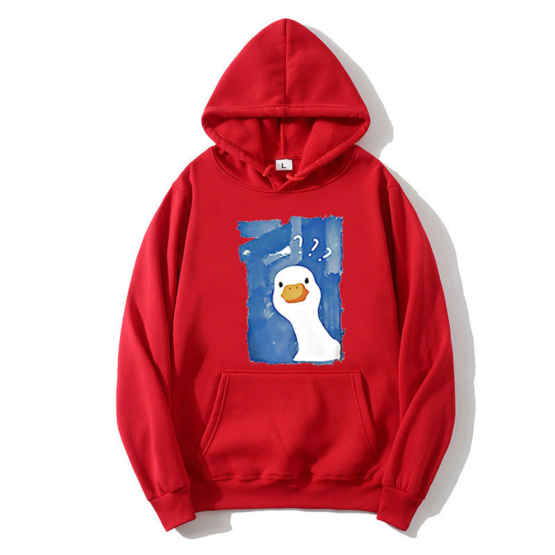 Women's Hoodie with Playful Duck Motif Chic & Stil 1772613013
