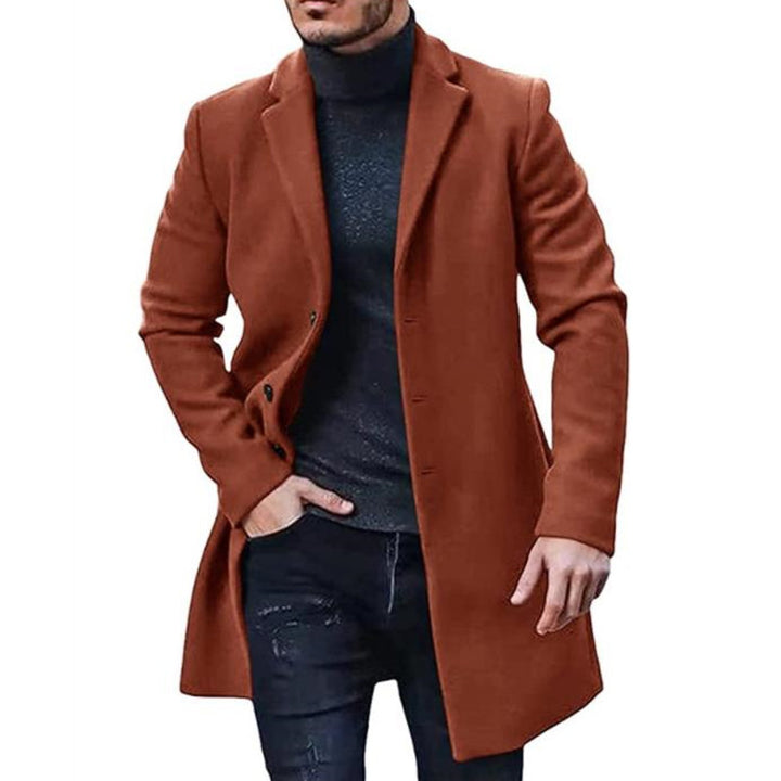 Classic wool coat for men Lune London