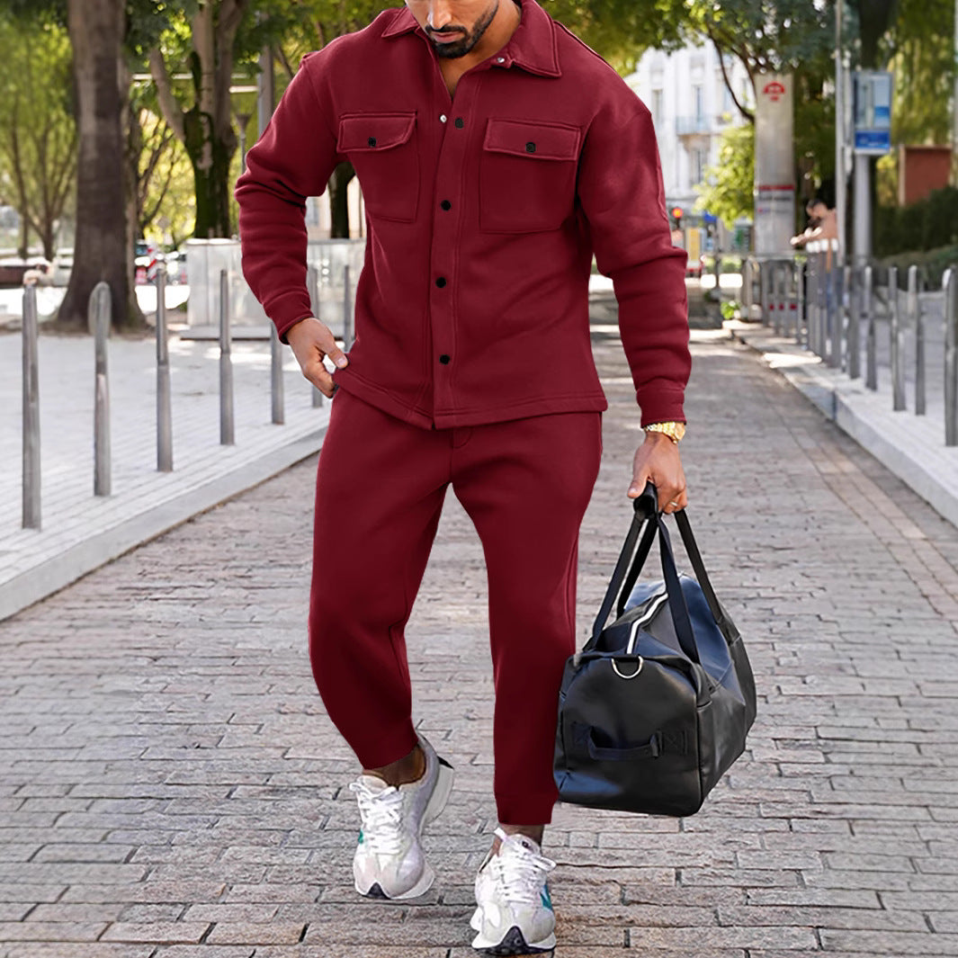 Casual jacket for men with practical pockets and comfortable fit Lune London