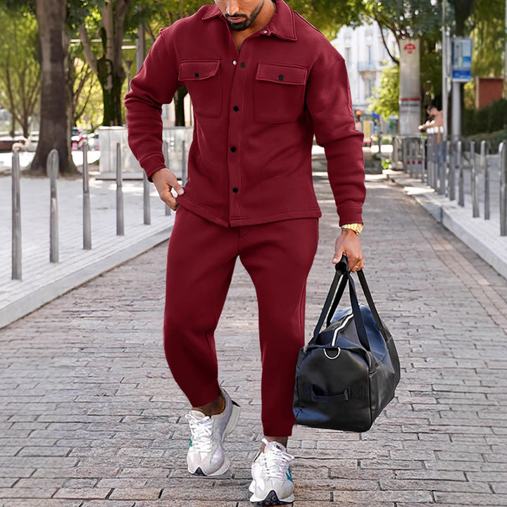 Casual jacket for men with practical pockets and comfortable fit Lune London