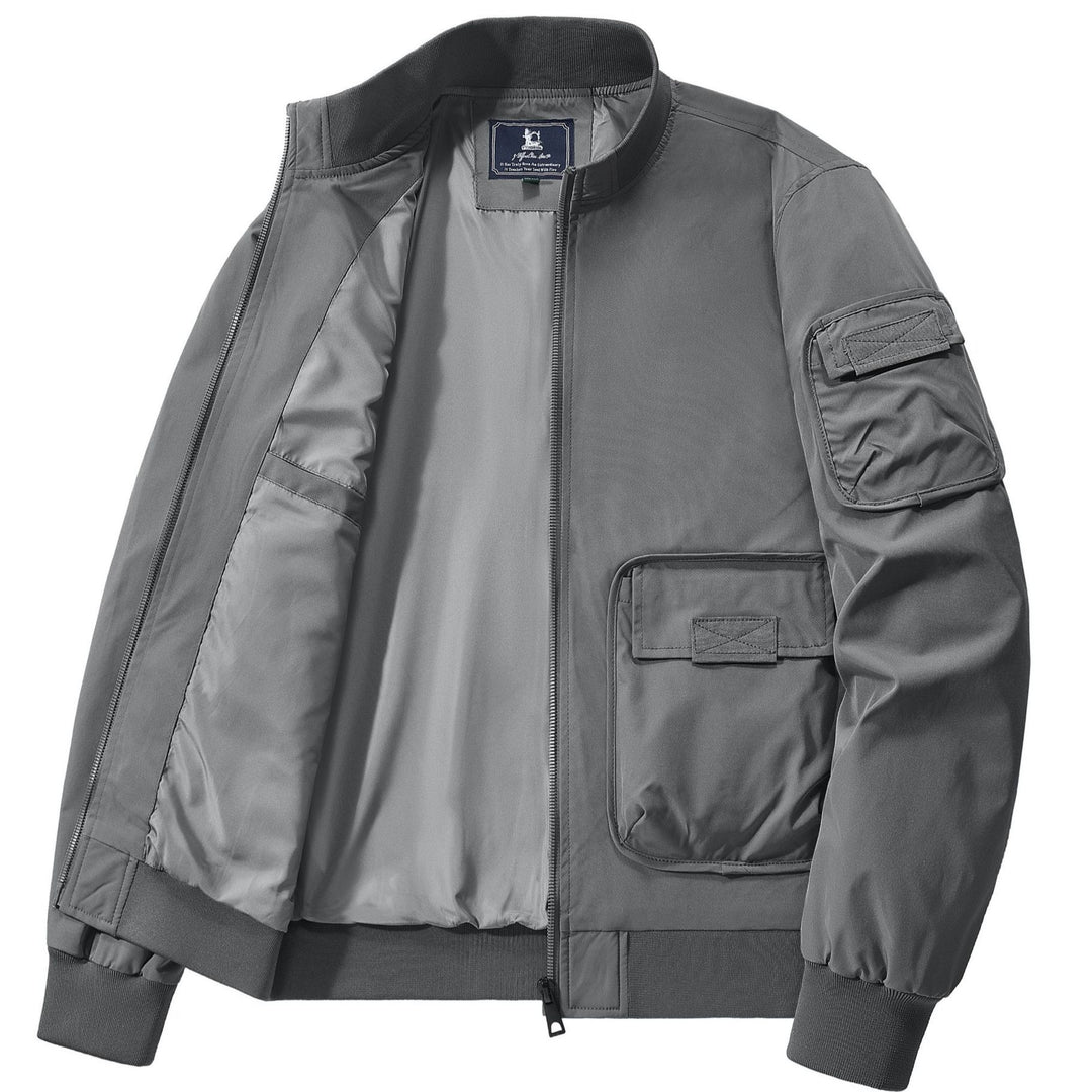 Trendy bomber jacket for men with functional pockets Lune London