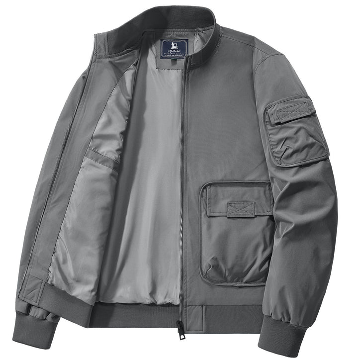 Trendy bomber jacket for men with functional pockets Lune London