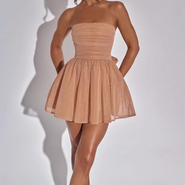 Glamorous cocktail dresses for women with sparkling details Lune London