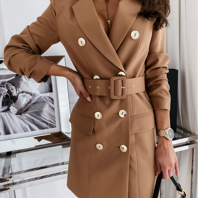 Lune London double-breasted mini blazer dress for women
