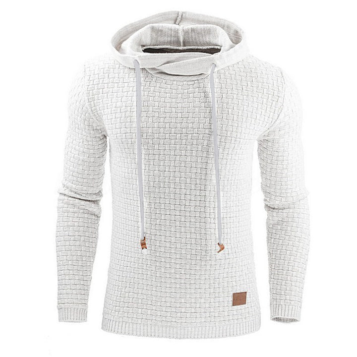 Hooded sweatshirt for men with modern structured design Lune London