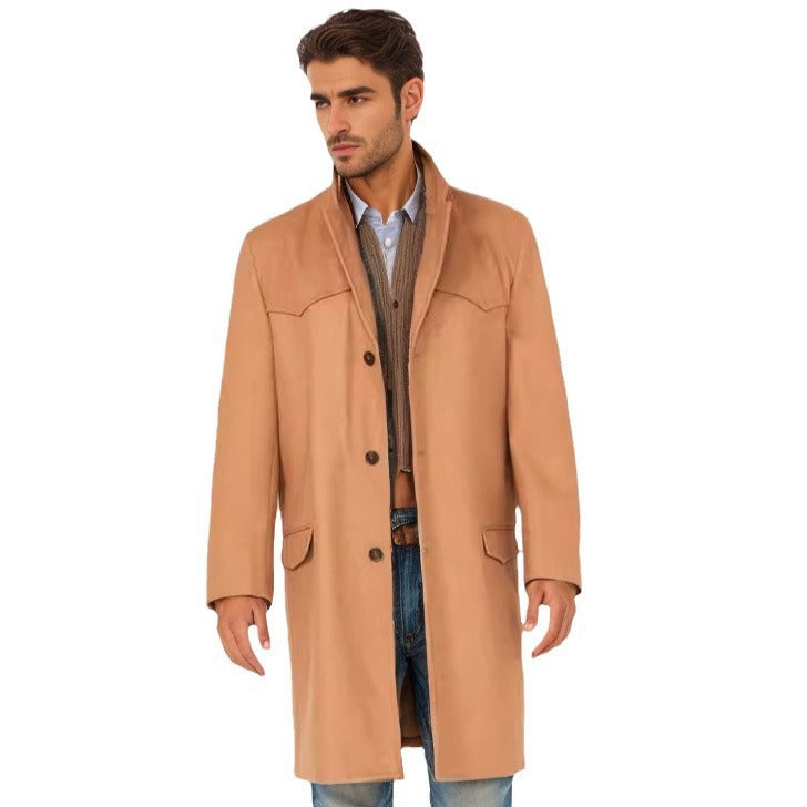 Classic long coat for men Lune London