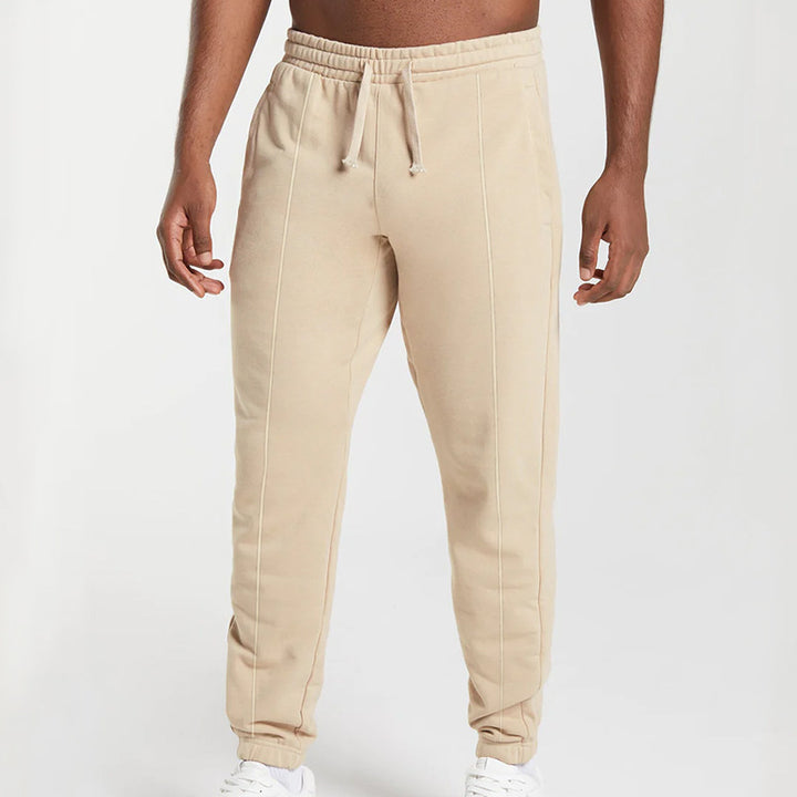 Men's sporty leisure pants with elastic waist and side pockets Lune London