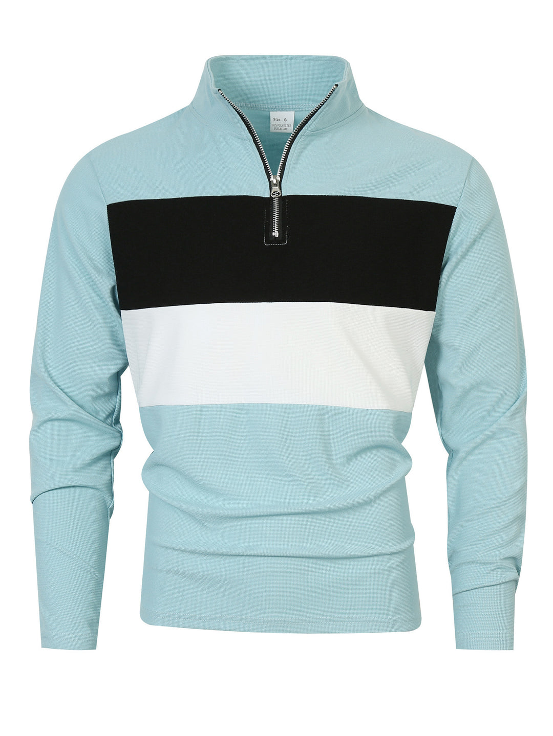 Casual pullover for men with modern zip closure Lune London