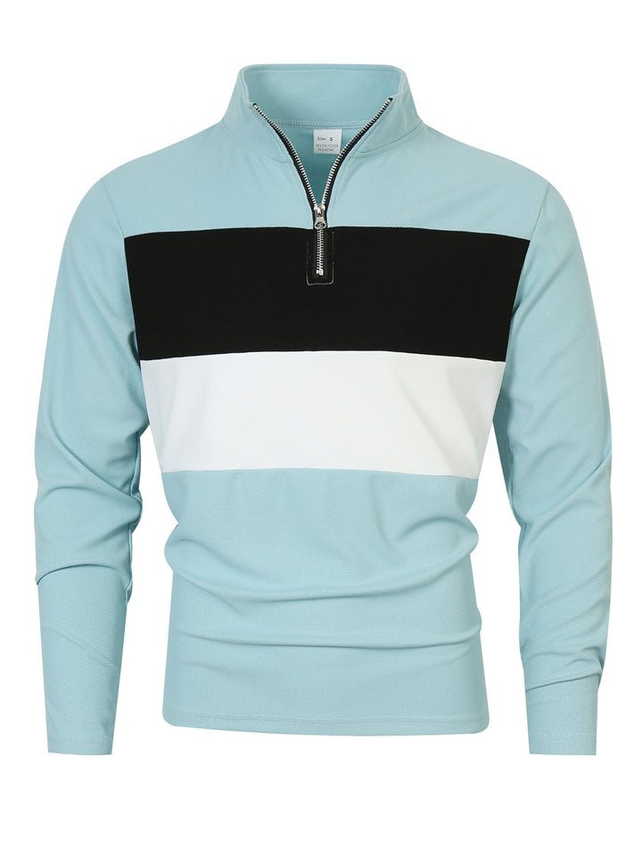 Casual pullover for men with modern zip closure Lune London