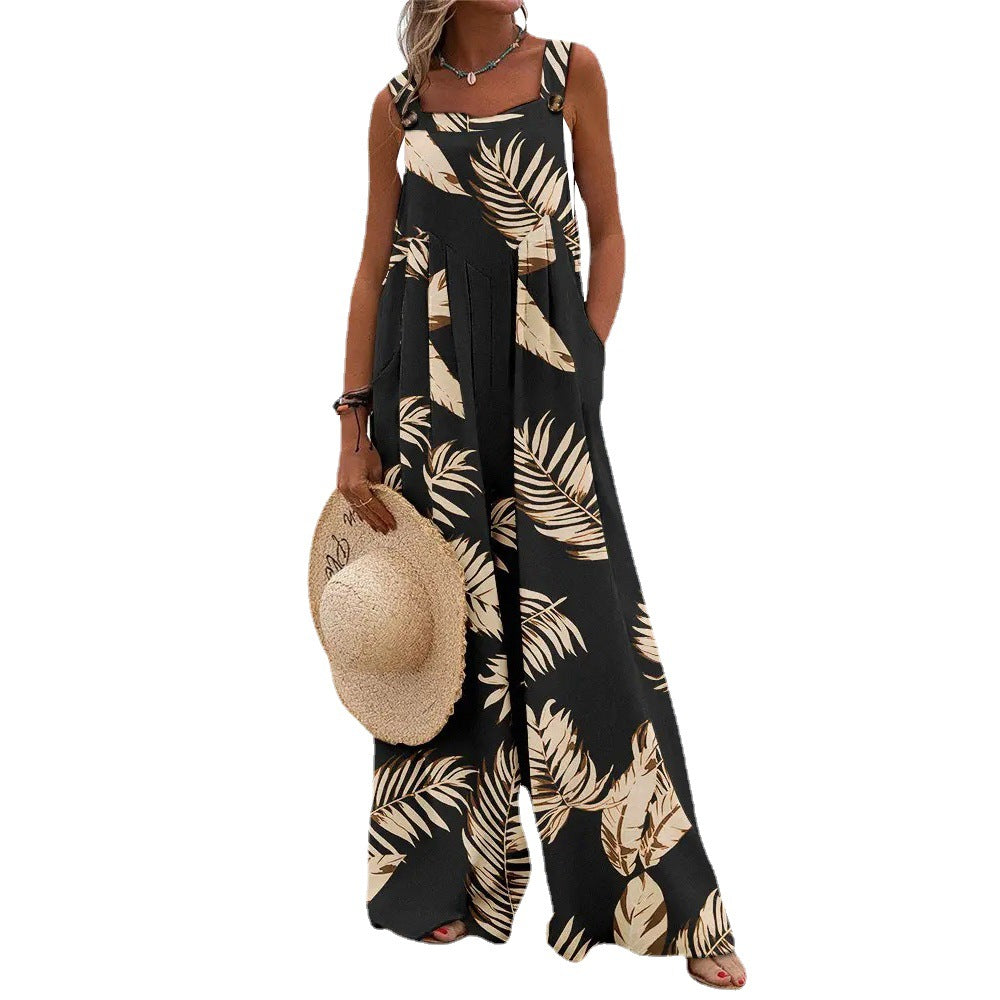 Ladies Leisure Maxi Jumpsuit Lune London