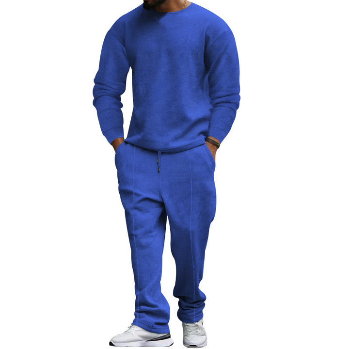 Chic Sweatshirt and Jogging Pants Set for Men