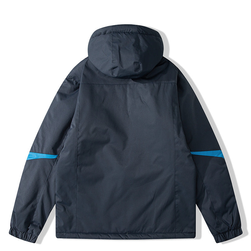 Lady insulated outdoor jacket with adjustable hood Lune London