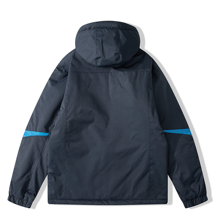 Lady insulated outdoor jacket with adjustable hood Lune London