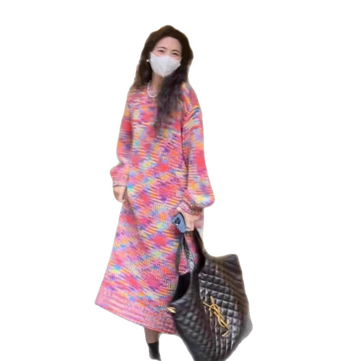 Robe à manches longues pour femmes avec dégradé moderne Chic & Stil