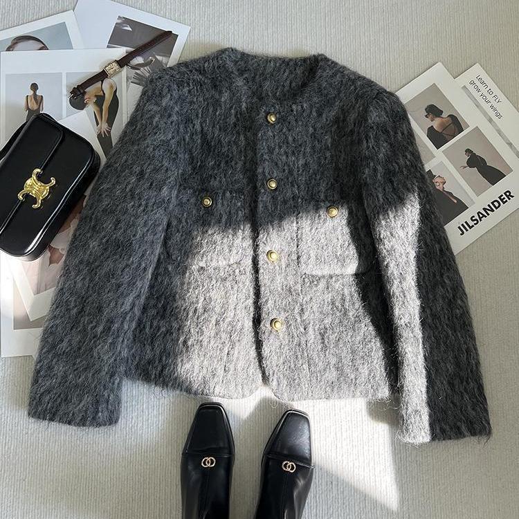 Chic cardigan pour femmes avec détails de boutons dorés Chic & Stil