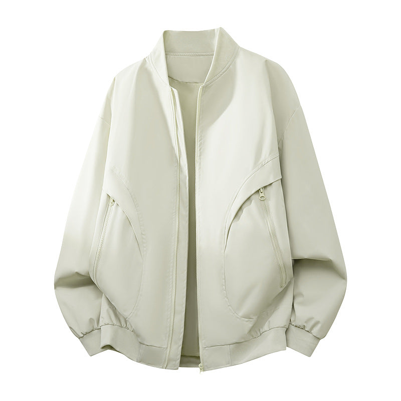 Sporty bomber jacket for women with a relaxed fit and practical pockets Lune London