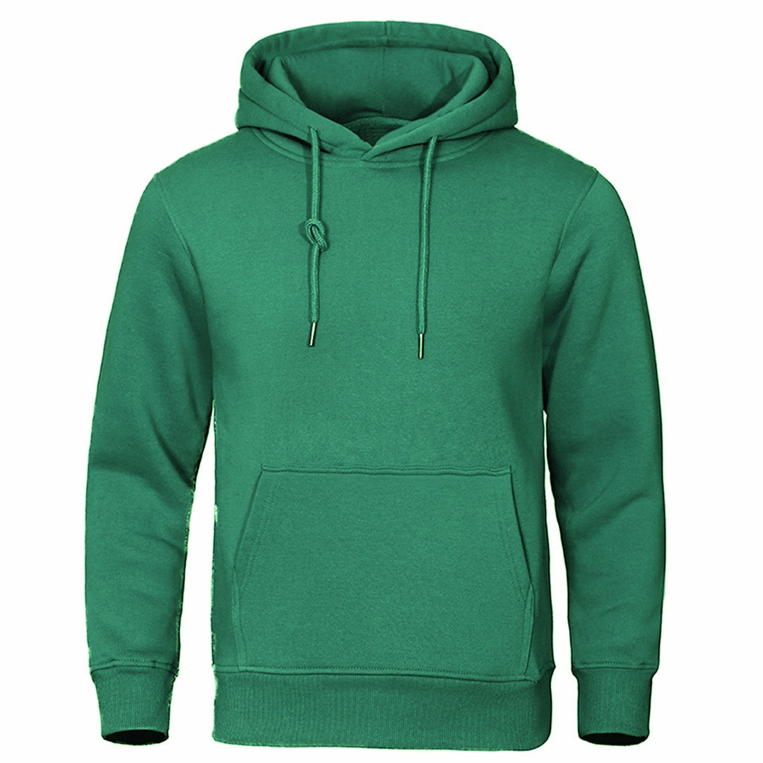 Men's hooded sweatshirt with soft inner lining and stylish details Lune London