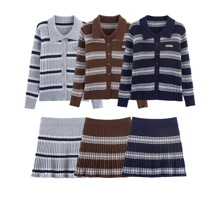 Lune London women's vest and skirt set
