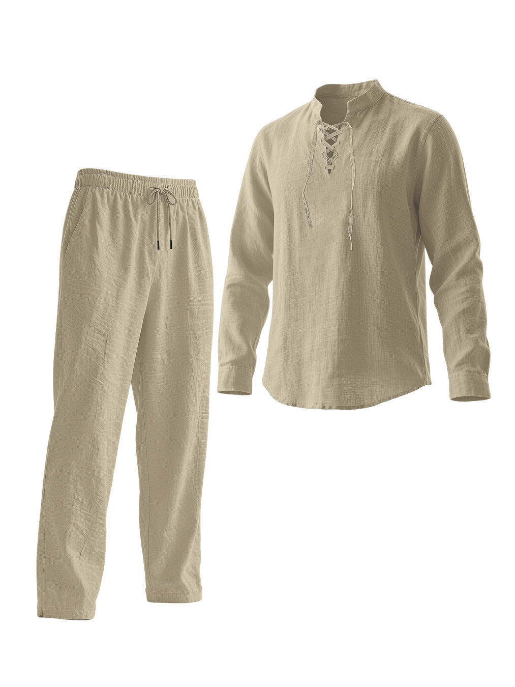 Men's Stylish Casual Set with Breathable Top and Comfortable Pants Lune London