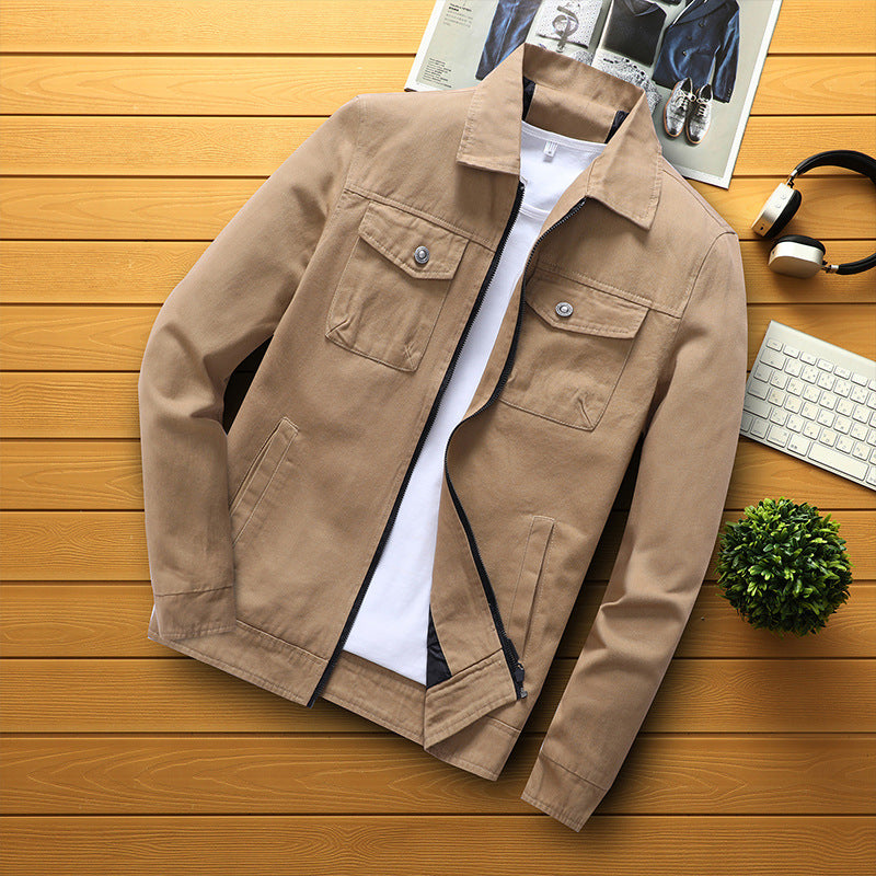Stylish multifunctional jacket for men with practical pockets Lune London