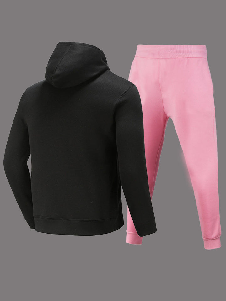 Women's sporty hoodie and jogger pants set with a unique graphic design Lune London