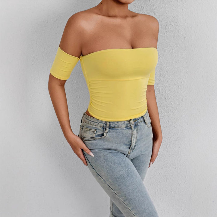Women Off-Shoulder Body with figure-hugging cut Lune London