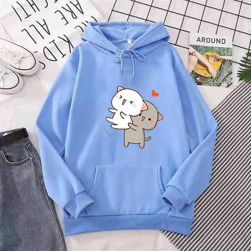 Women's hoodie with playful animal design Chic & Stil