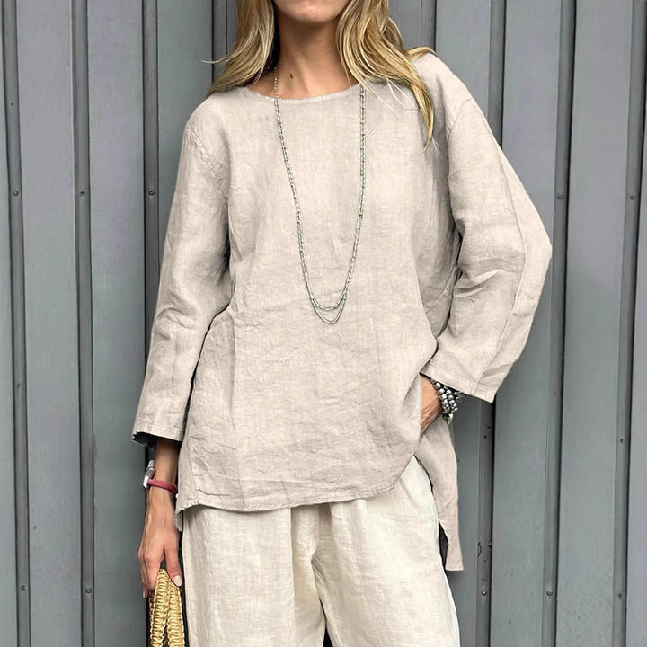 Ladies linen top Lune London