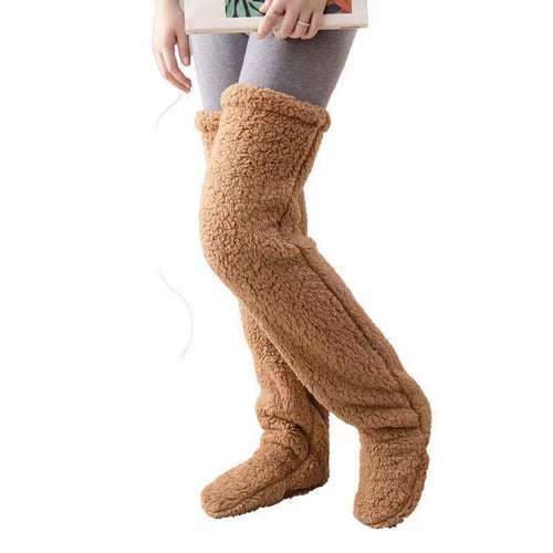 Soft Overknee Polar Socks for Women Lune London
