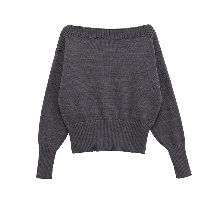 Oversized casual sweater for women with modern structure design Lune London