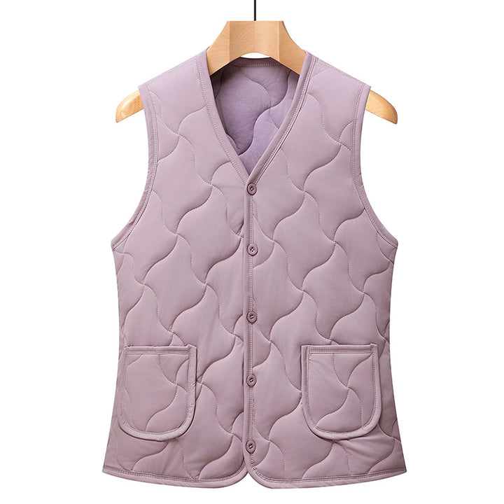 Ladies quilted gilet Lune London