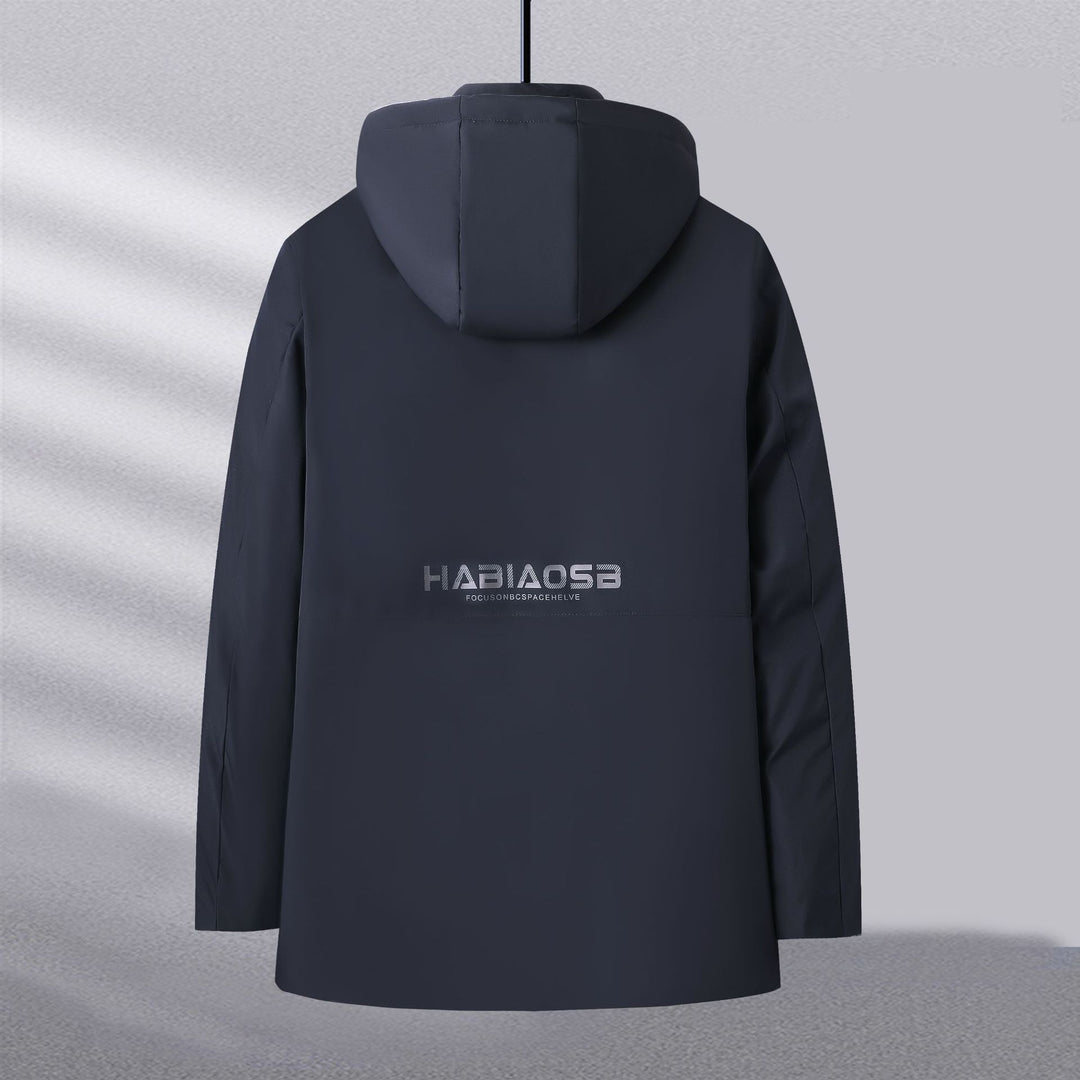 Functional windbreaker jacket for men with versatile pockets Lune London