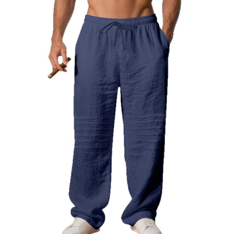 Casual beach pants for men with a relaxed style and practical pockets Lune London