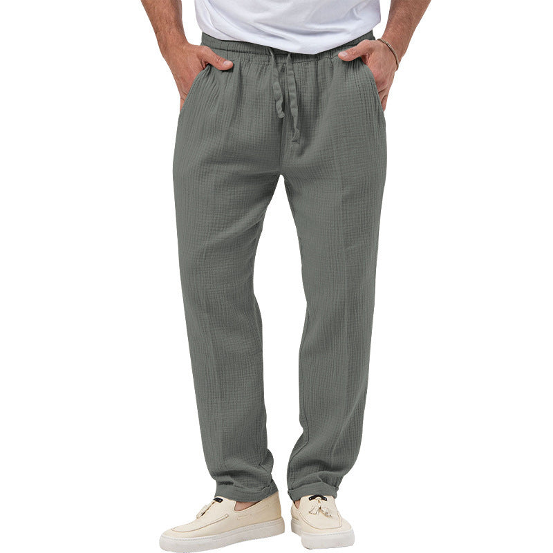 Comfortable leisure pants for men with elastic waist and practical pockets Lune London