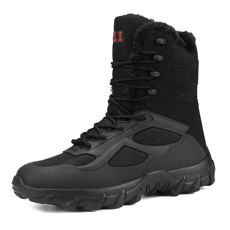 Winter hiking boots for women with insulating fleece lining and non-slip molded sole Lune London