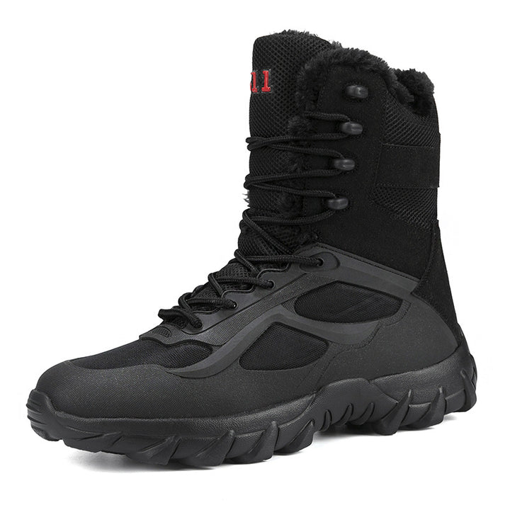 Winter hiking boots for women with insulating fleece lining and non-slip molded sole Lune London