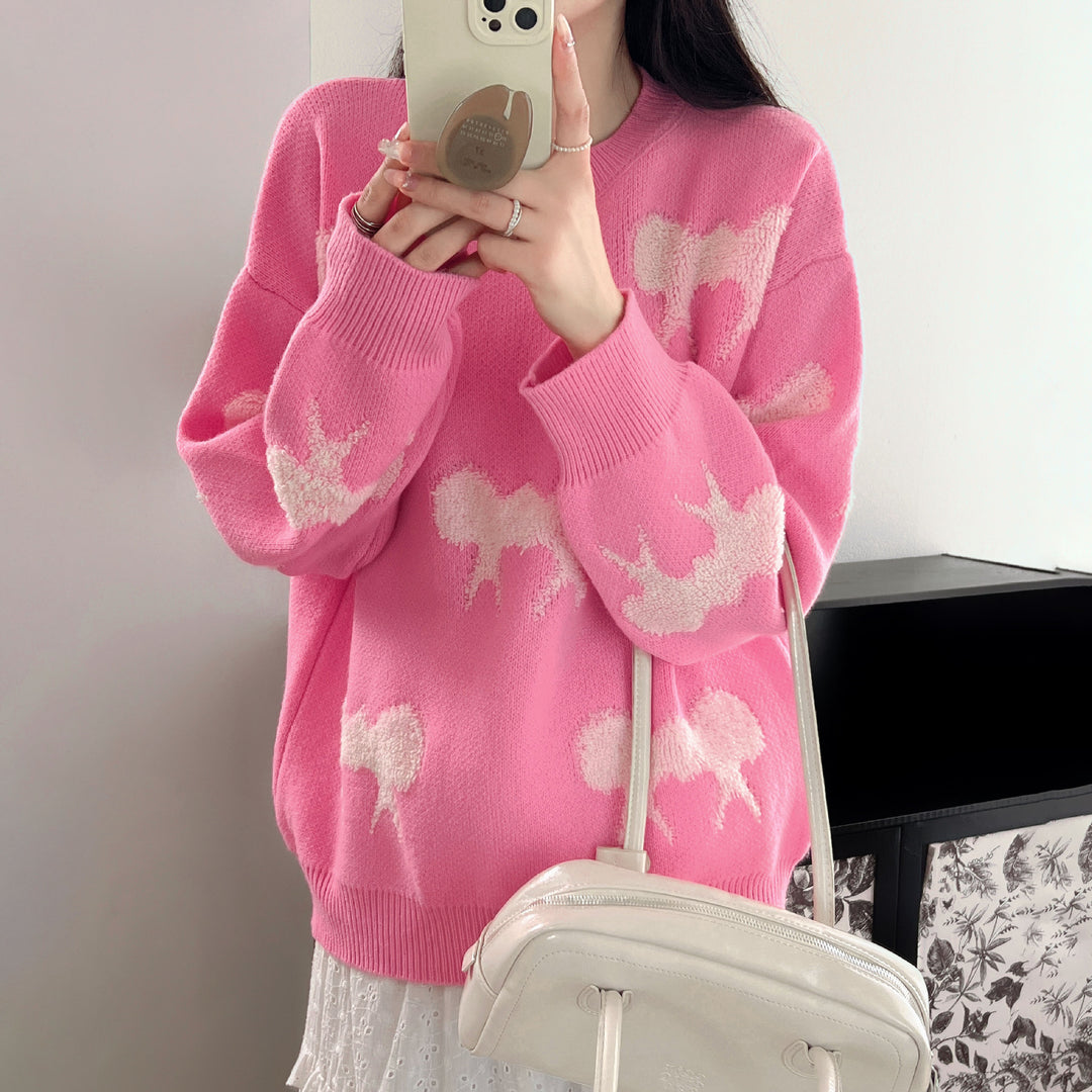 Pull femme à motifs avec motif animal élégant et coupe décontractée Chic & Stil