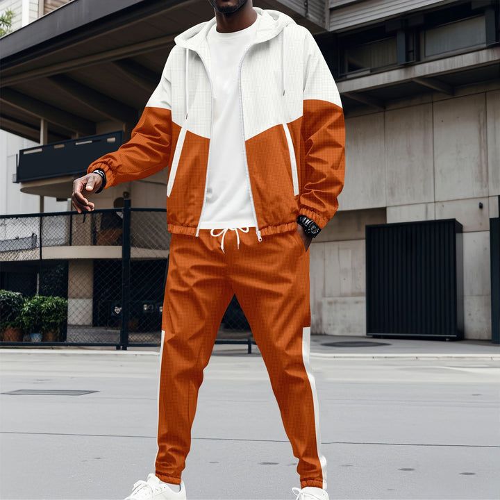 Men's sports suit with a modern color-block design and breathable materials Lune London