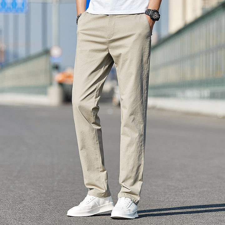 Casual comfortable men's pants with elastic waistband Lune London