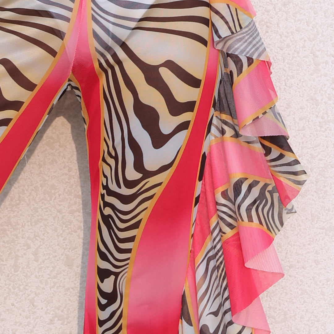 Lady Stylish Wide Beach Pants Lune London